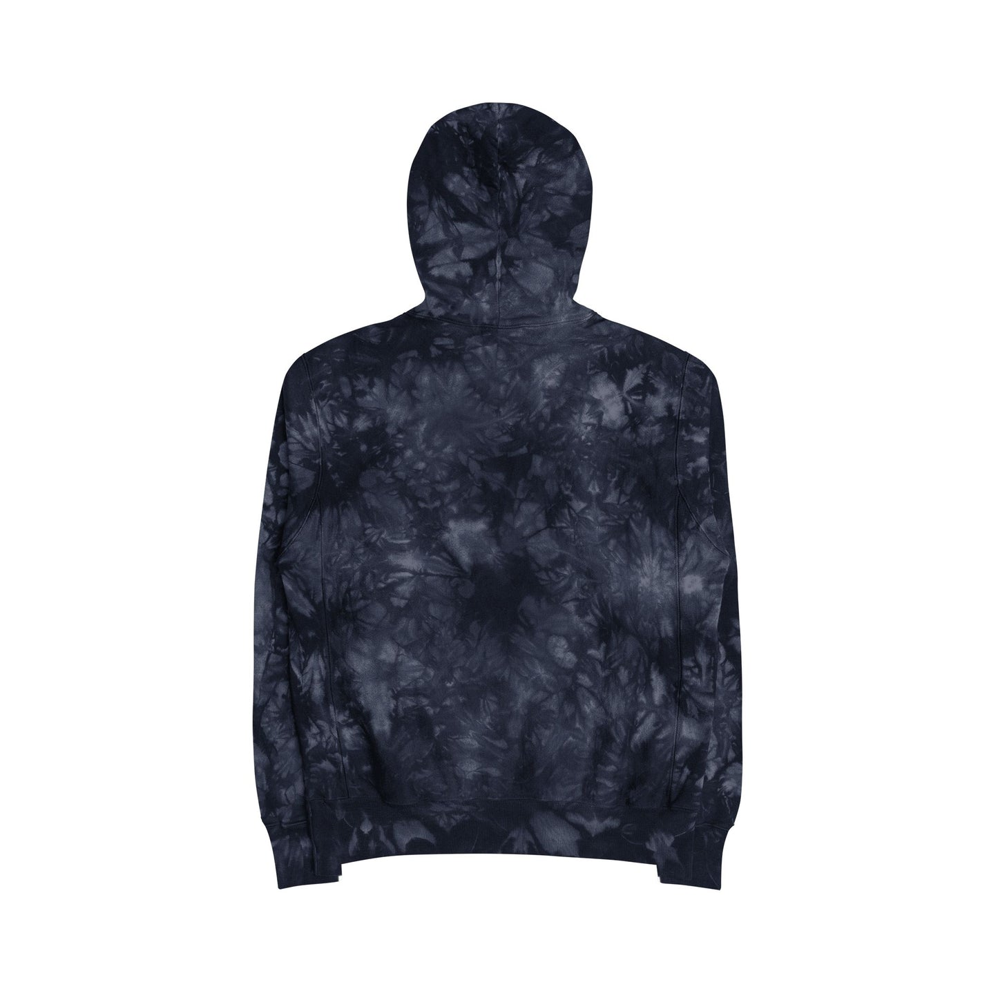 KISS Tie-Dye Champion Hoodie - Unisex Embroidered Sweatshirt S93