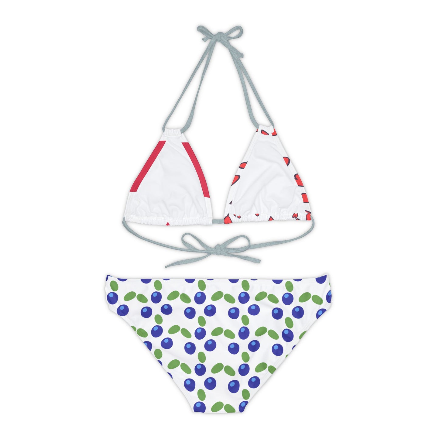 Strappy Bikini Set (AOP) S93